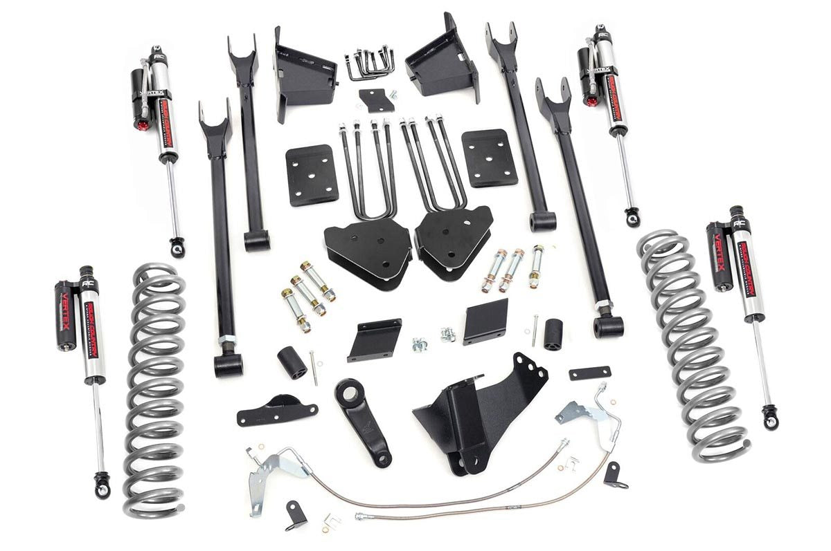 Rough Country 58950 6 Inch Lift Kit | 4 Link | OVLD | Vertex | Ford F-250 Super Duty 4WD (15-16)
