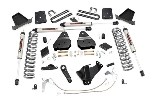 Rough Country 54870 6 Inch Lift Kit | Diesel | OVLD | V2 | Ford F-250 Super Duty 4WD (2015-2016)
