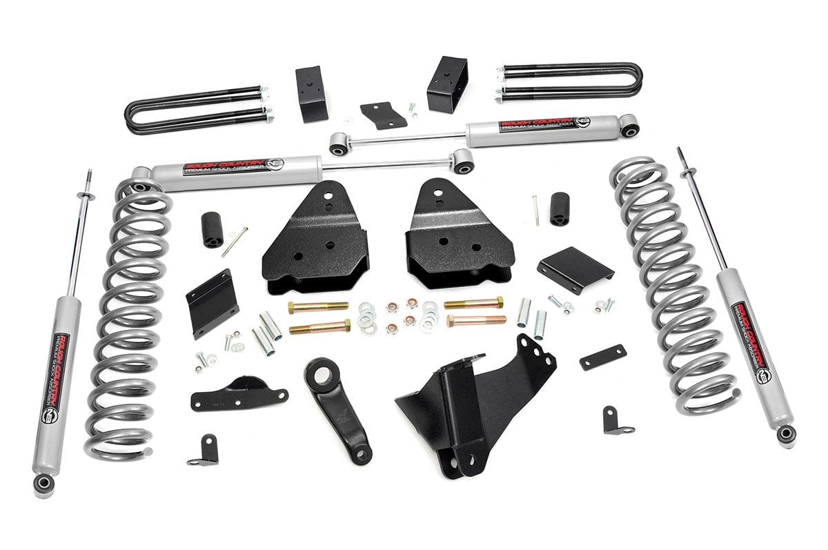 Rough Country 563.20 4.5 Inch Lift Kit | OVLD | Ford F-250 Super Duty 4WD (2011-2014)