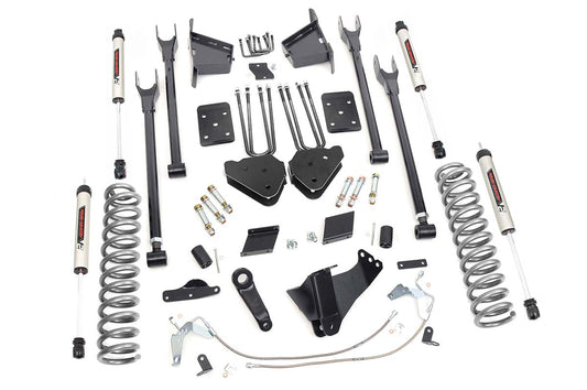 Rough Country 56570 6 Inch Lift Kit | 4-Link | OVLD | V2 | Ford F-250 Super Duty 4WD (2011-2014)