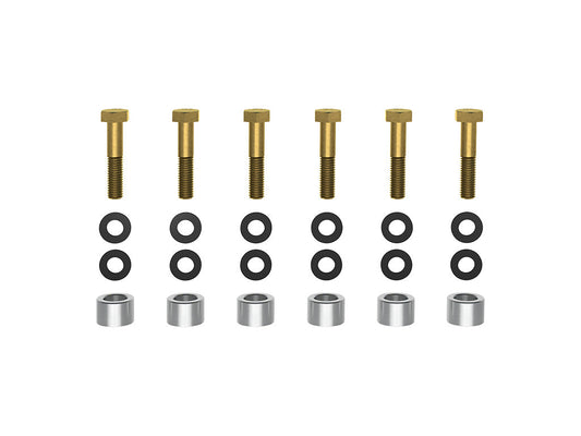 ICON 2022-2025 Toyota Tundra/2023-2025 Toyota Sequoia, TRD Aluminum Skid Plate Spacer Kit