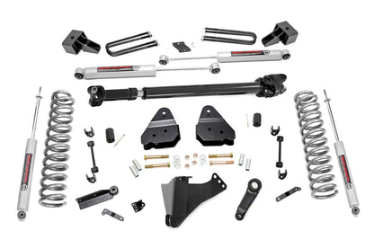 Rough Country 55931 4.5 Inch Lift Kit | DRW | FR Drive Shaft | Ford F-350 Super Duty 4WD (17-22)