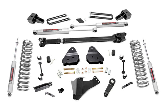 Rough Country 55931 4.5 Inch Lift Kit | DRW | FR Drive Shaft | Ford F-350 Super Duty 4WD (17-22)