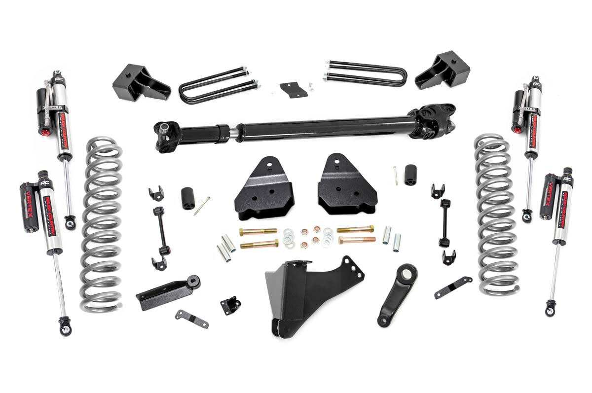 Rough Country 55951 4.5 Inch Lift Kit | DRW | FR D/S | Vertex | Ford F-350 Super Duty 4WD (17-22)