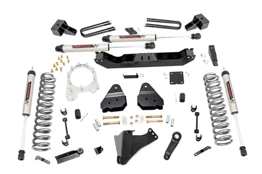 Rough Country 55970 4.5 Inch Lift Kit | Dually | V2 | Ford F-350 Super Duty 4WD (2017-2022)