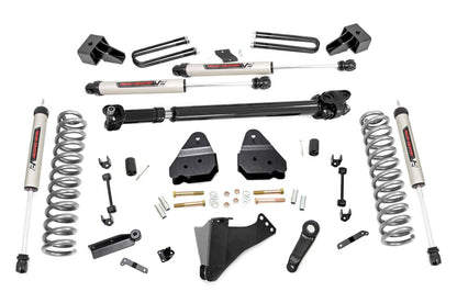 Rough Country 55971 4.5 Inch Lift Kit | DRW | D/S | V2 | Ford F-350 Super Duty 4WD (2017-2022)