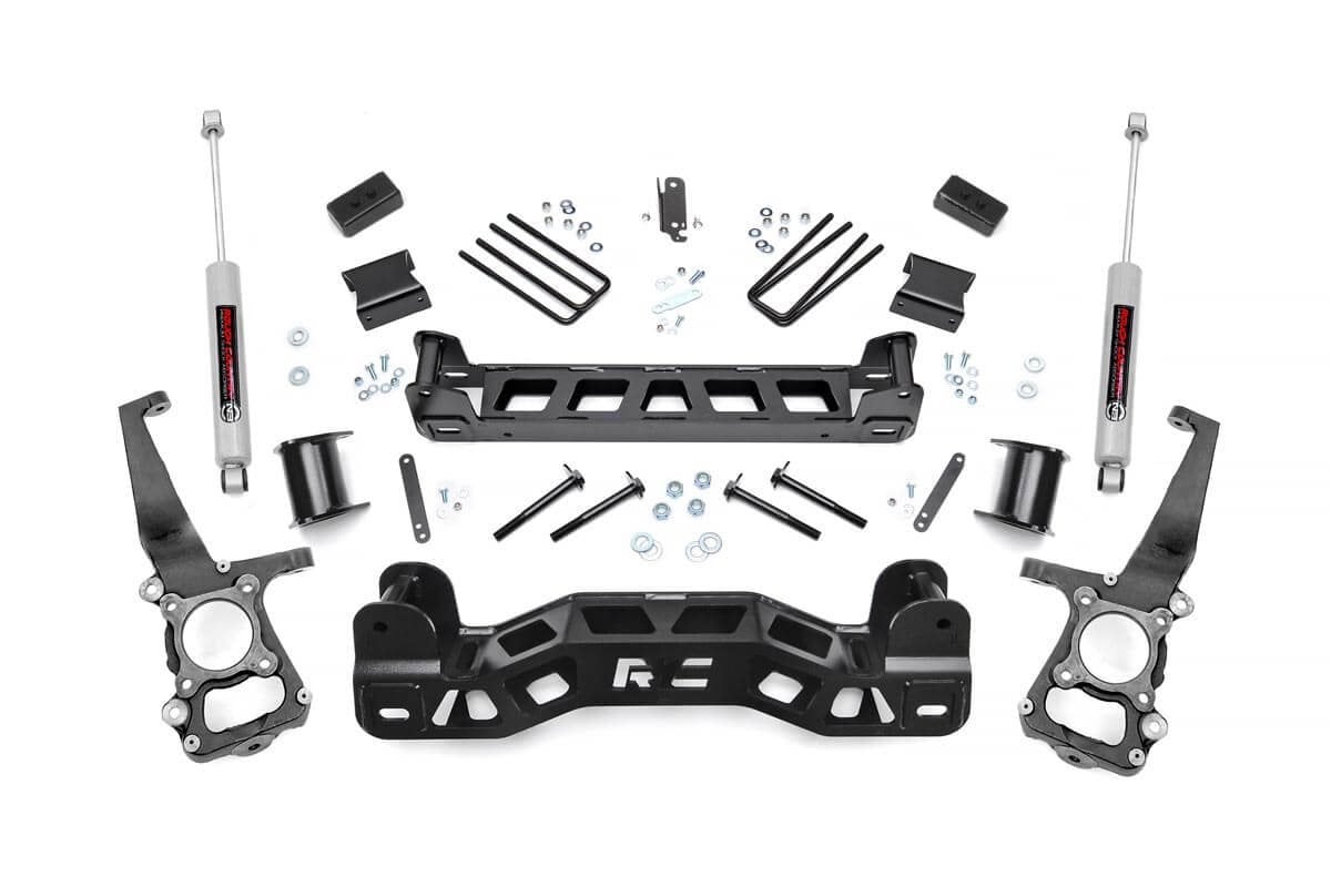 Rough Country 57231 4 Inch Lift Kit | Ford F-150 2WD (2009-2010)