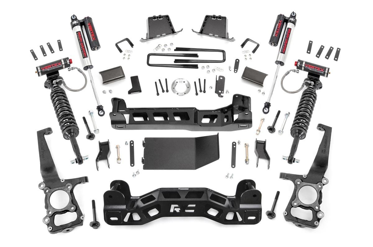 Rough Country 57550 6 Inch Lift Kit | Vertex | Ford F-150 4WD (2014)