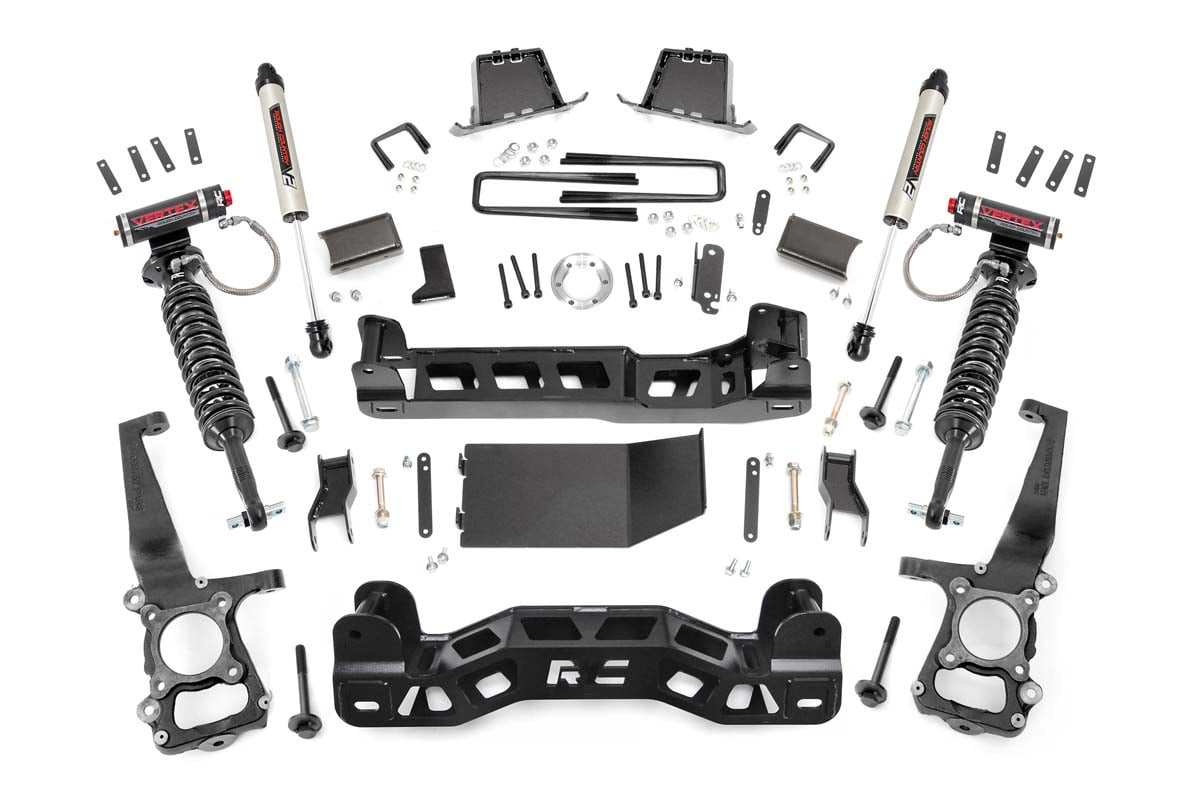 Rough Country 57557 6 Inch Lift Kit | Vertex/V2 | Ford F-150 4WD (2014)