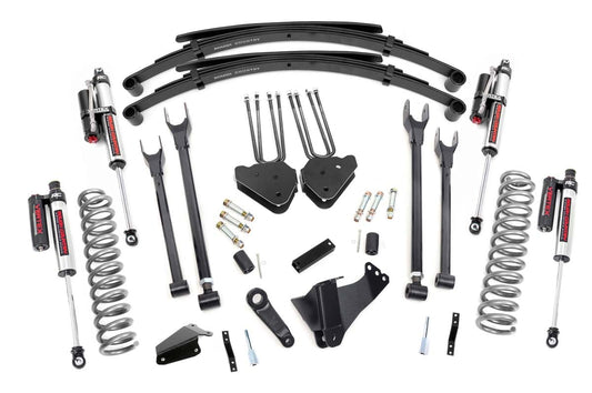 Rough Country 58350 6 Inch Lift Kit | Gas | 4 Link | RR Spring | Vertex | Ford F-250/F-350 Super Duty (05-07)