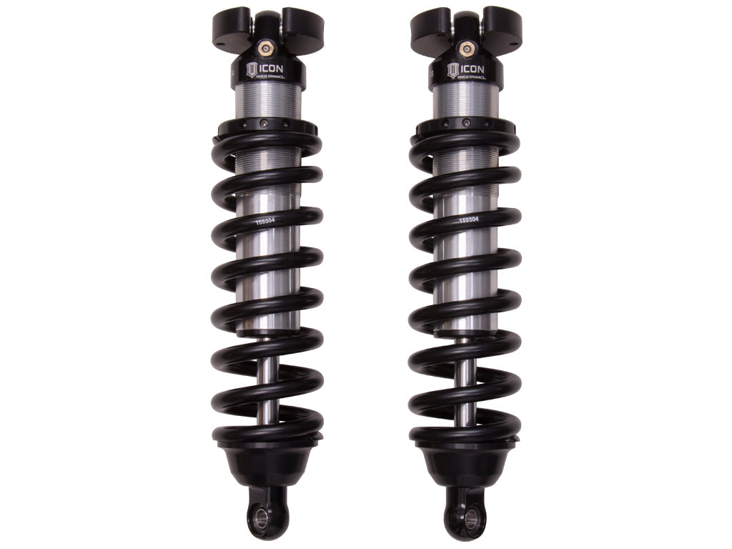 ICON 1996-2004 Toyota Tacoma/1996-2002 Toyota 4Runner, 0-3" Lift, Front, V.S. 2.5 Series Coilover Kit, Extended Travel, Internal Reservoir