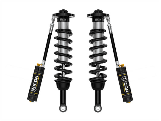 ICON 2022-2025 Toyota Tundra 1.25-3.5" Lift/2023-2025 Sequoia 3-4.5" Lift, Front, V.S. 2.5 Series Coilover Kit, Remote Reservoir w/ CDCV, Pair