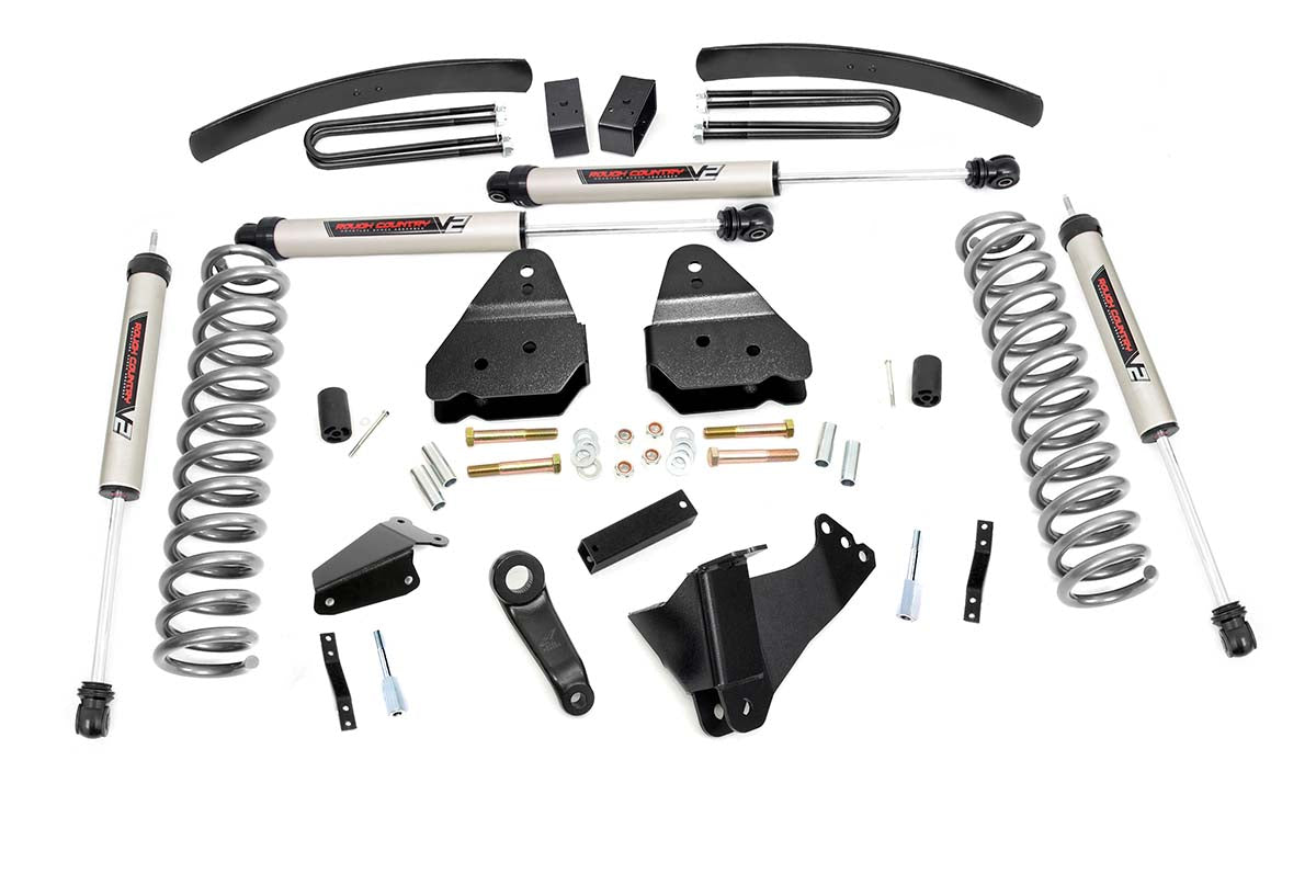 Rough Country 59370 6 Inch Lift Kit | Diesel | V2 | Ford F-250/F-350 Super Duty 4WD (2005-2007)
