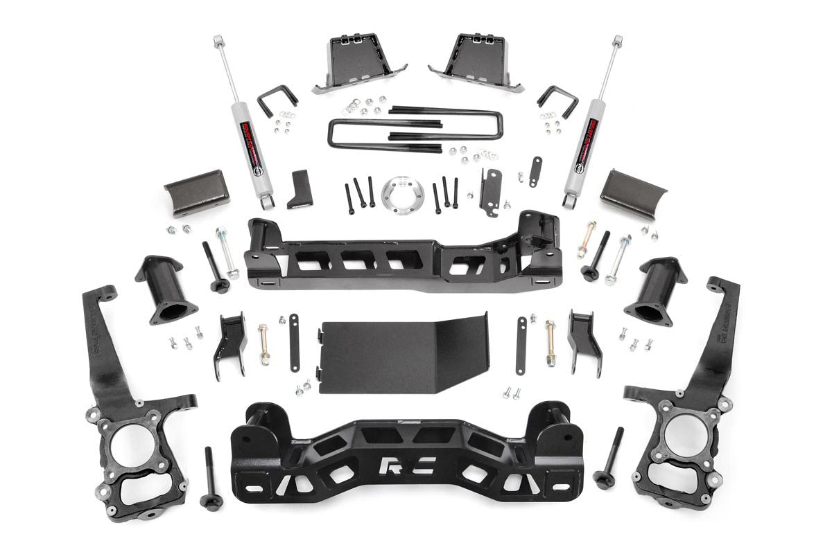 Rough Country 57530_A 6 Inch Lift Kit | Ford F-150 4WD (2014)