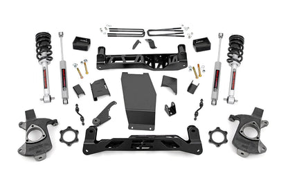 Rough Country 22333 5 Inch Lift Kit | Cast Steel | N3 Struts | Chevy/GMC 1500 (14-18 & Classic)