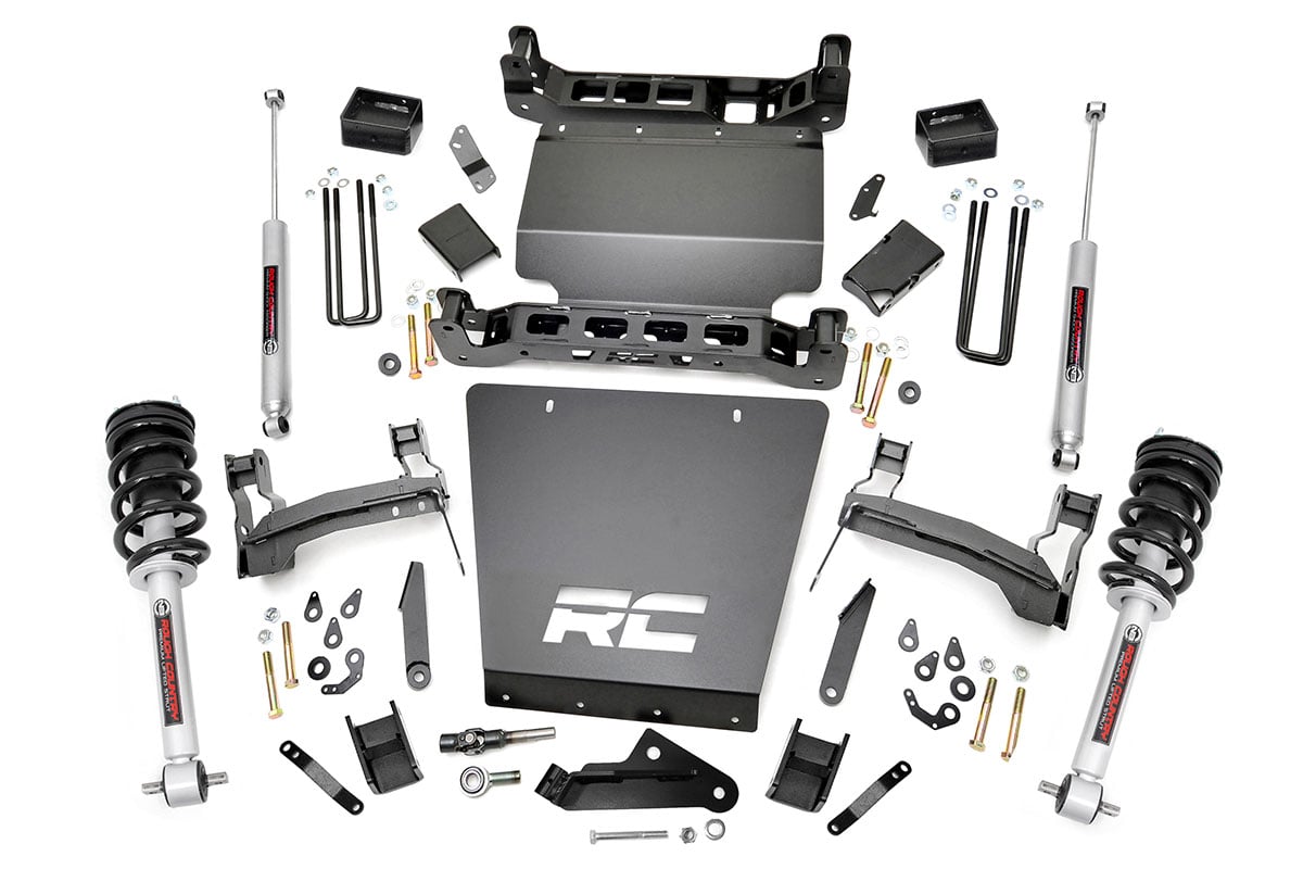 Rough Country 29133 5 Inch Lift Kit | Bracket | N3 Struts | Chevy/GMC 1500 (14-18 & Classic)