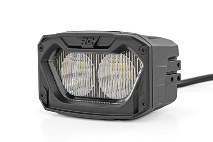 Rough Country 70118 5 Inch Light Pods | White/Amber DRL | Flood | Pair