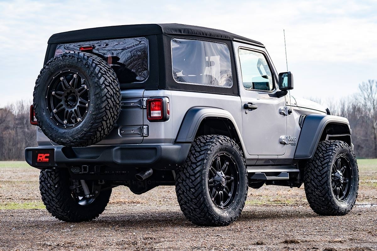 Rough Country 94444 3.5 Inch Lift Kit | C/A Drop | FR D/S | M1R | Jeep Wrangler JL 4WD (2024-2025)