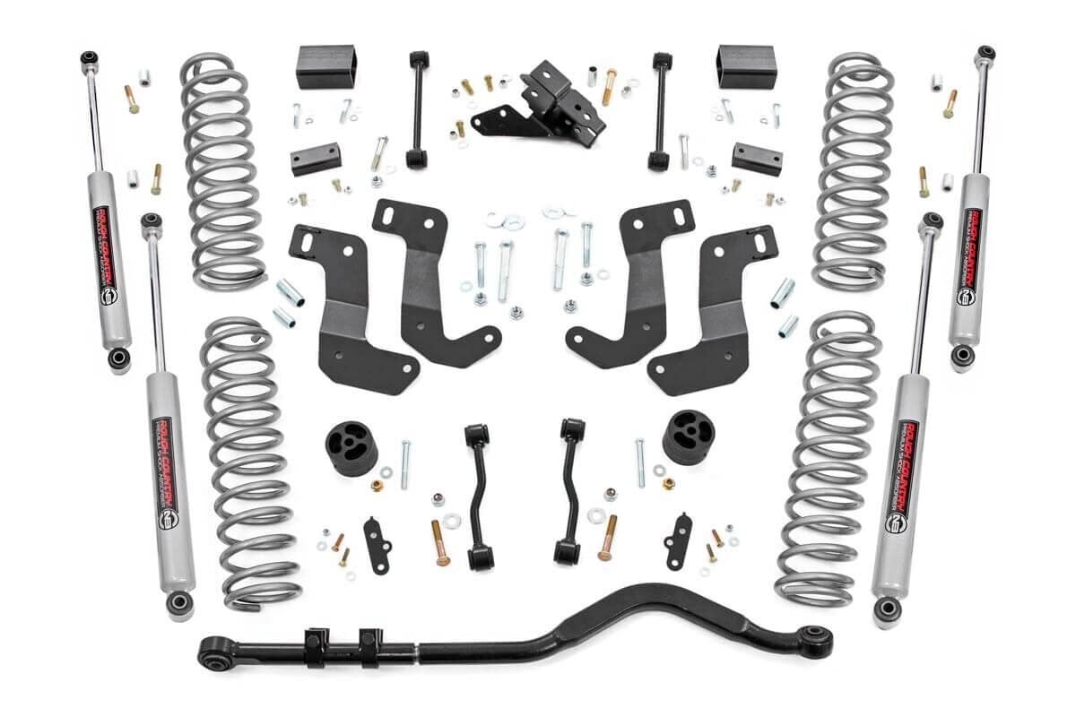 Rough Country 62930 3.5 Inch Lift Kit | C/A Drop | 2-Door | Jeep Wrangler JL 4WD (2018-2023)