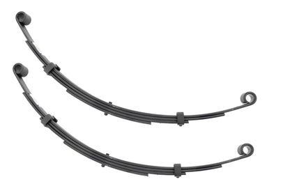 Rough Country 8045Kit Front Leaf Springs | 4" Lift | Pair | International Scout II 4WD (1971-1980)