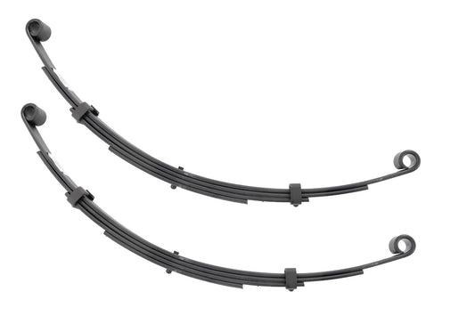 Rough Country 8045Kit Front Leaf Springs | 4" Lift | Pair | International Scout II 4WD (1971-1980)