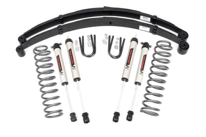 Rough Country 63070 3 Inch Lift Kit | RR Springs | V2 | Jeep Cherokee XJ 2WD/4WD (1984-2001)