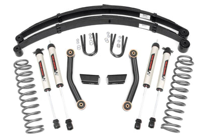 Rough Country 630X70 3 Inch Lift Kit | Series II | RR Springs | V2 | Jeep Cherokee XJ (84-01)