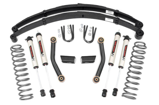 Rough Country 630X70 3 Inch Lift Kit | Series II | RR Springs | V2 | Jeep Cherokee XJ (84-01)