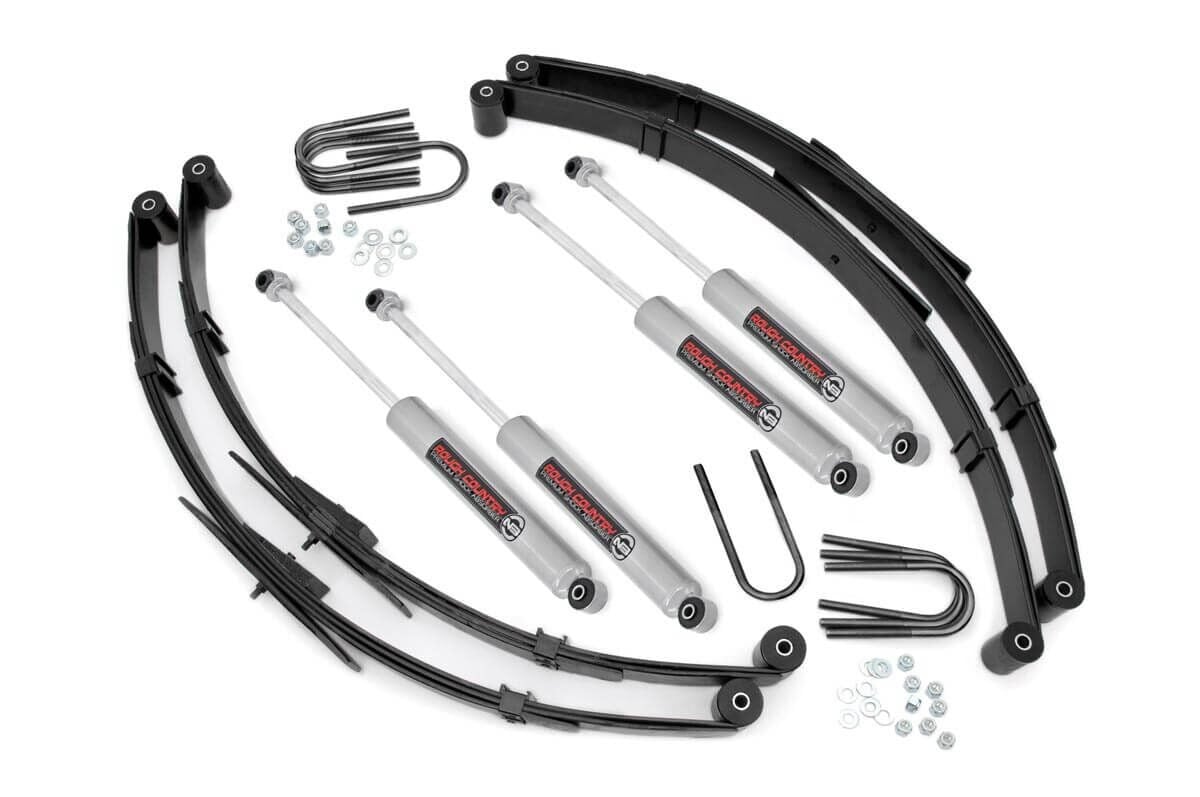 Rough Country 73530 4 Inch Lift Kit | Toyota Land Cruiser FJ40 4WD (1964-1980)