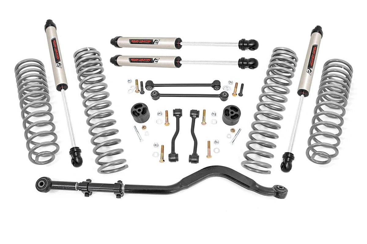 Rough Country 78970 3.5 Inch Lift Kit | Springs | V2 | Jeep Gladiator JT 4WD (2024-2025)