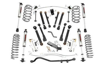 Rough Country 66171 4 Inch Lift Kit | X-Series | V2 | Jeep Wrangler TJ (97-06)/Wrangler Unlimited (04-06)