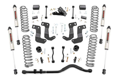 Rough Country 66870 3.5 Inch Lift Kit | C/A Drop | Stage 1 | V2 | Jeep Wrangler Unlimited (18-23)