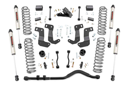 Rough Country 79570 3.5 Inch Lift Kit | C/A Drop | Stage 1 | V2 | Jeep Wrangler Unlimited (24-25)