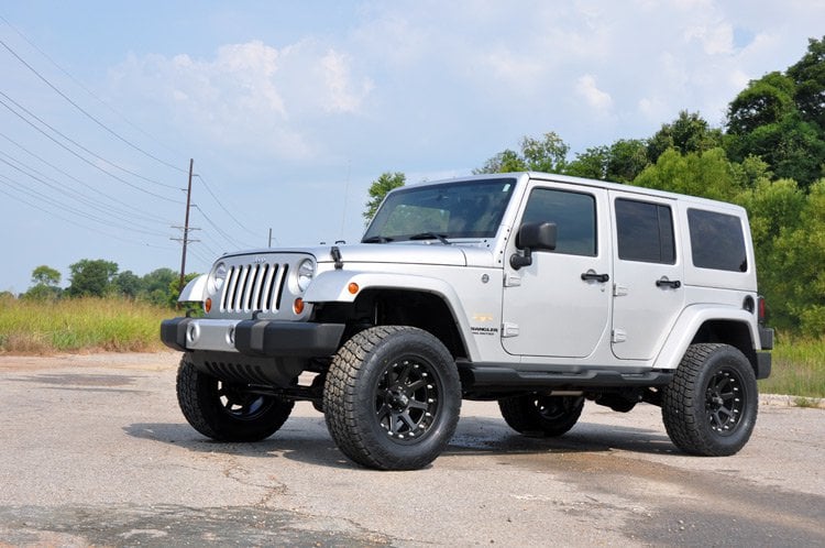 Rough Country 66970 3.25 Inch Lift Kit | V2 | Jeep Wrangler Unlimited 2WD/4WD (2007-2018)