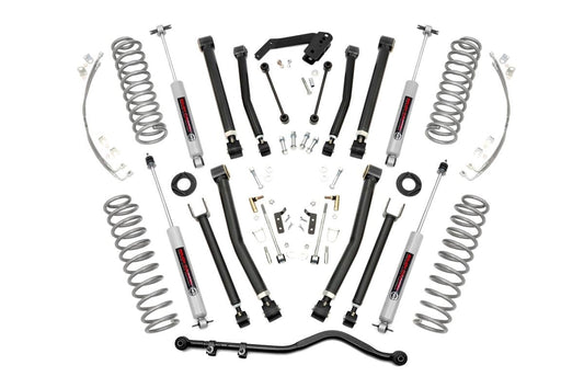 Rough Country 67430 4 Inch Lift Kit | X-Series | Jeep Wrangler Unlimited 2WD/4WD (2007-2018)