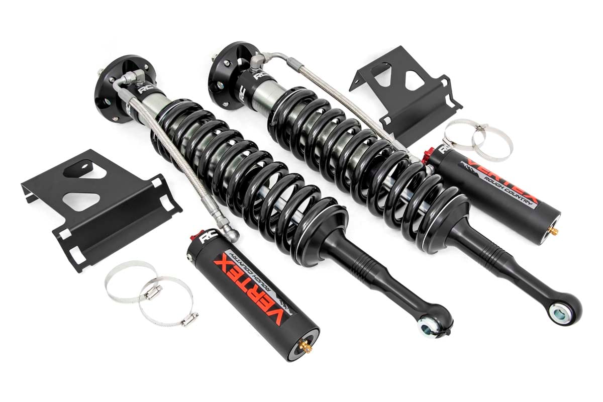 Rough Country 689013 Vertex 2.5 Adjustable Coilovers | Front | 6" | Toyota Tundra 4WD (2007-2021)