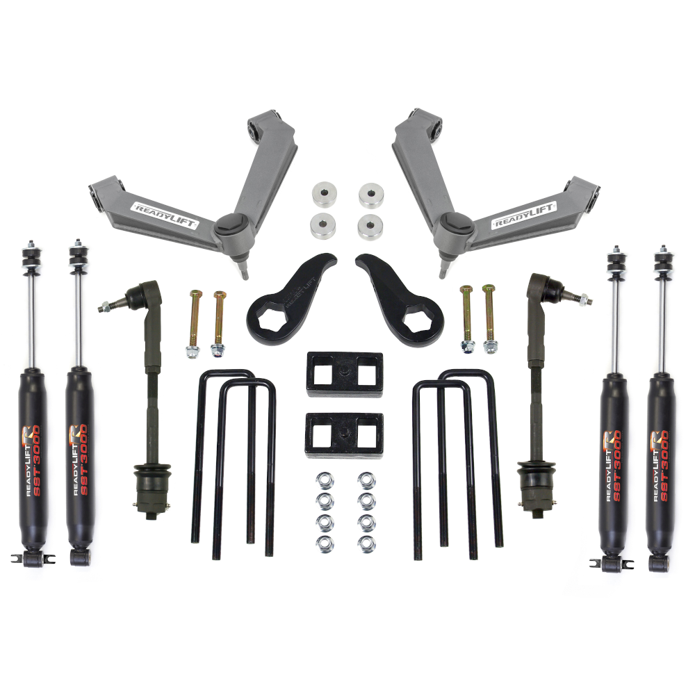 3.5"F / 1"R SST Lift Kit- GM Silverado / Sierra 2500HD W/ SST3000 Shocks &amp; UCAs 2011-2019
