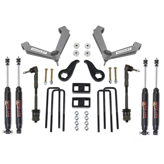 3.5"F / 1"R SST Lift Kit- GM Silverado / Sierra 2500HD W/ SST3000 Shocks &amp; UCAs 2011-2019