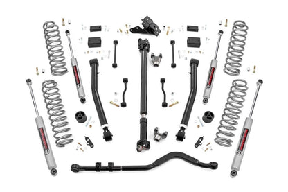 Rough Country 90930 3.5 Inch Lift Kit | Adj LCA | FR D/S | Jeep Wrangler JL Rubicon 4WD (18-23)