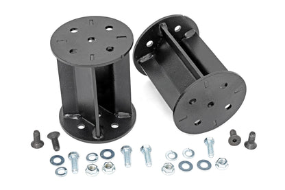 Rough Country 100054C Air Spring Kit w/compressor | 5 Inch Lift Kit | Chevy/GMC 1500 (07-18 & Classic)