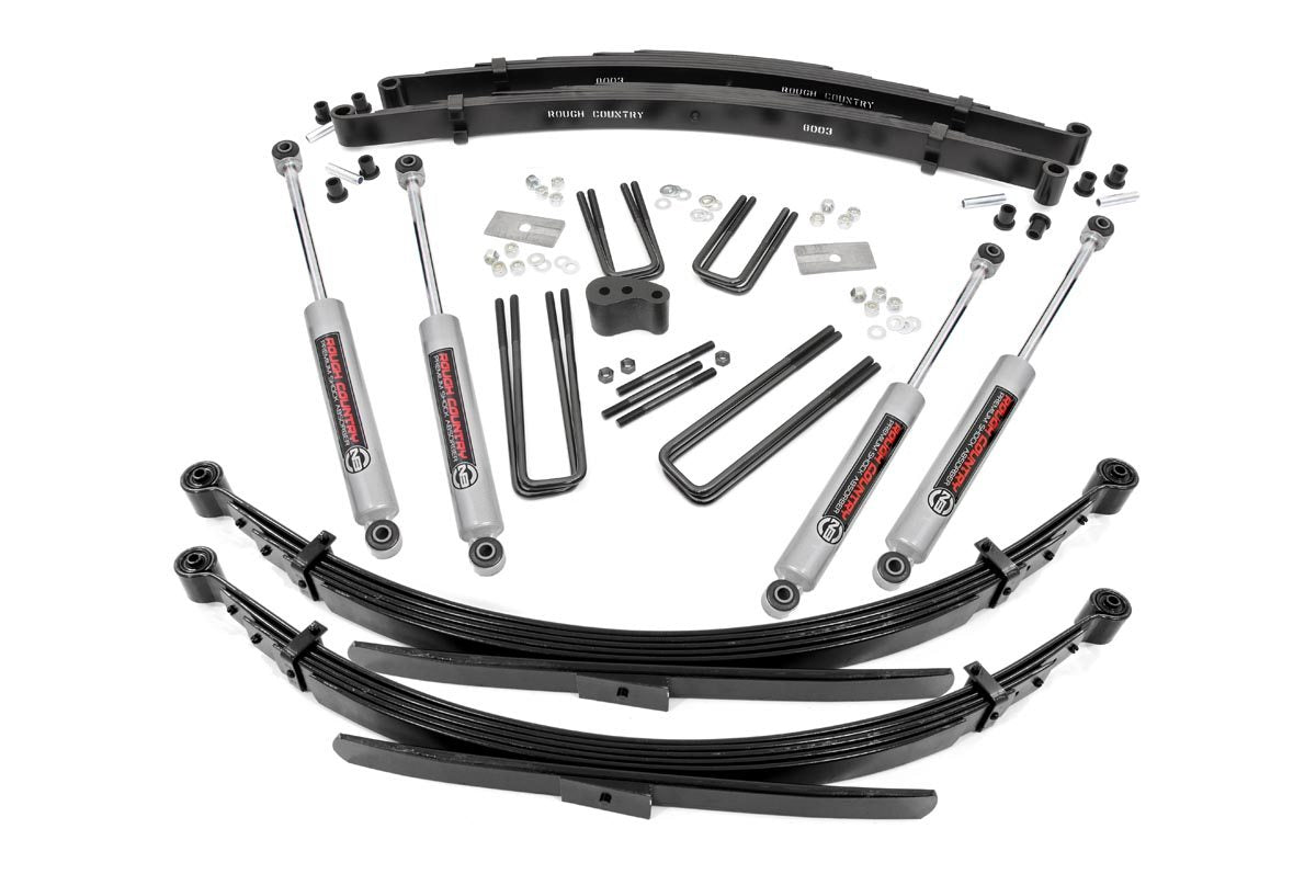 Rough Country 355.20 4 Inch Lift Kit | Dodge/Plymouth Ramcharger (78-93)/Trailduster (78-81)