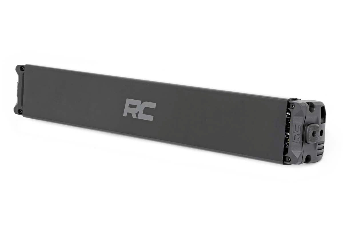 Rough Country 70930BD 30 Inch Black Series LED Light Bar | Dual Row | Cool White DRL