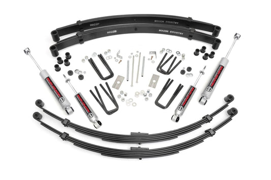 Rough Country 71530 3 Inch Lift Kit | Rear Springs | Toyota Truck 4WD (1984-1985)