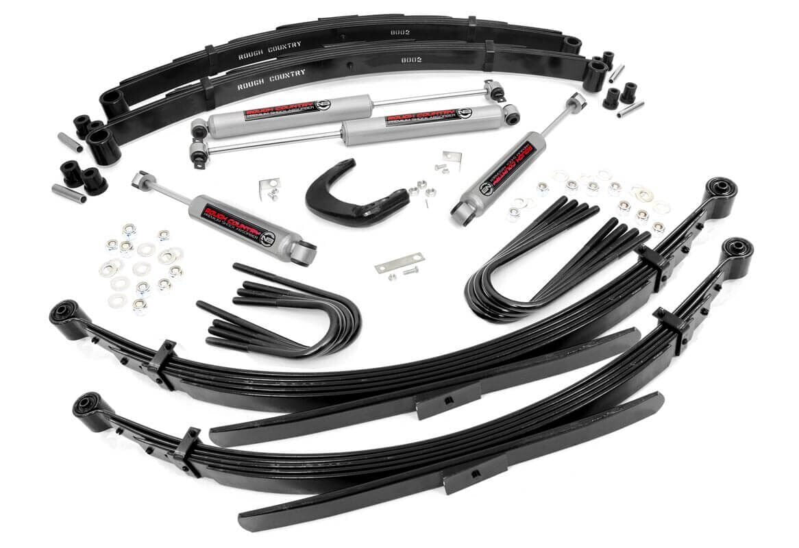 Rough Country 12830 6 Inch Lift Kit | Rear Springs | Chevy/GMC 3/4-Ton Suburban/C20/K20 Truck/C25/K25 Truck (73-76)
