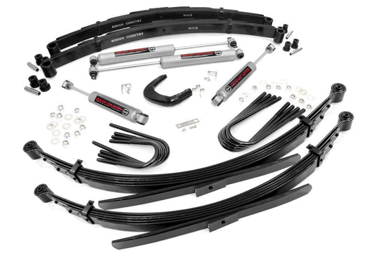Rough Country 250-88-9230 4 Inch Lift Kit | 52 Inch RR Springs | Chevy/GMC 3/4-Ton Suburban 4WD (88-91)