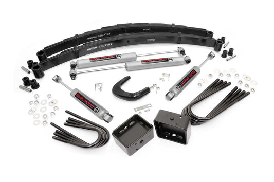 Rough Country 11530 4 Inch Lift Kit | RR Blocks | Chevy/GMC C10/K10 Truck & SUV/K5 Blazer (73-76)