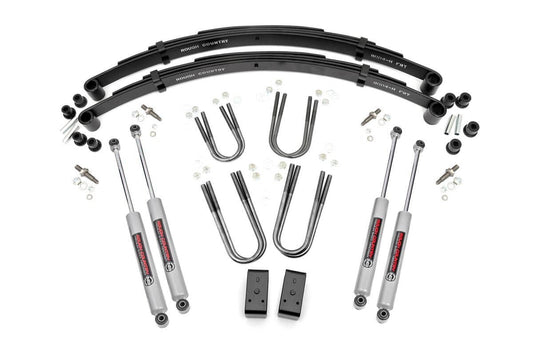 Rough Country 64030 3 Inch Lift Kit | Rear Blocks | Jeep Grand Wagoneer/J10 Truck/J20 Truck/Wagoneer 4WD