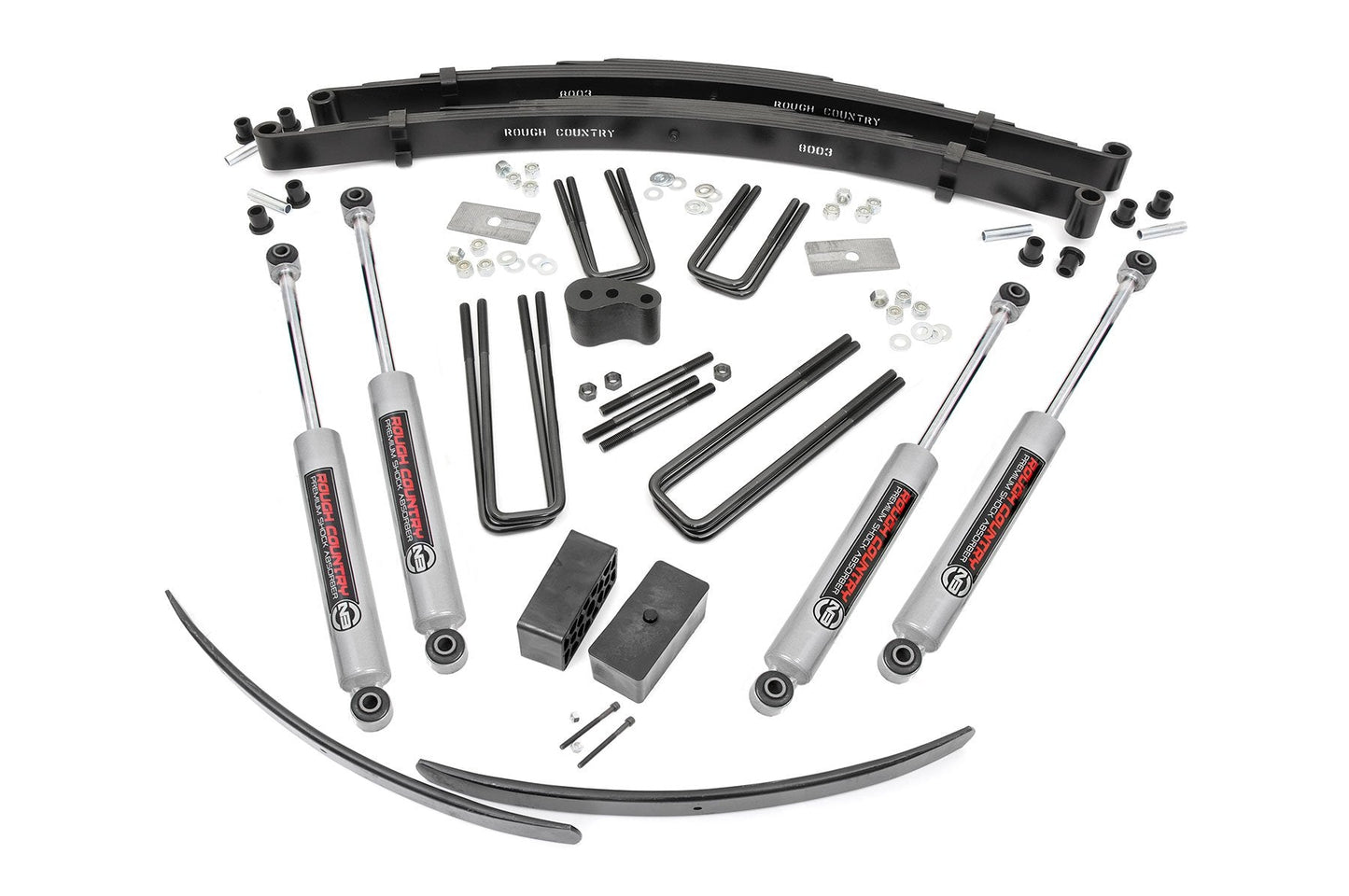 Rough Country 315.20 4 Inch Lift Kit | Rear Blocks | Dodge/Plymouth Ramcharger/Trailduster (1974)