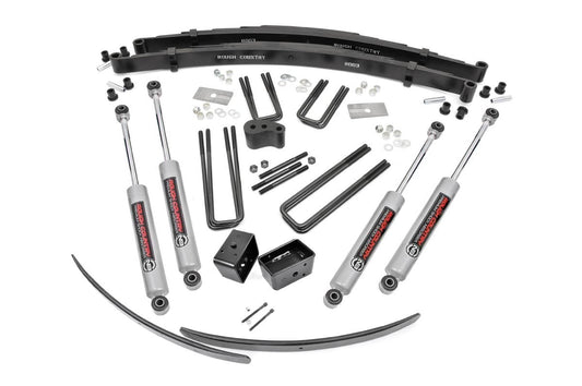 Rough Country 320.20 4 Inch Lift Kit | Rear Blocks | Dodge/Plymouth Ramcharger/Trailduster (74-77)
