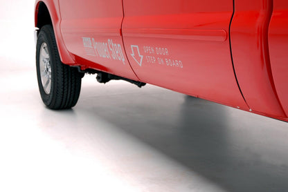 AMP Research 75104-01A PowerStep Elct Rng Bd - 99-01,04-07 F250/F350/F450-All Cbs, 00-01,04-05 Excrsn